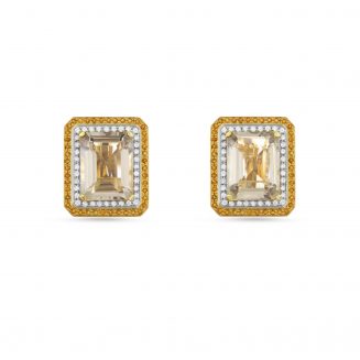 Diamond and Citrine earrings Kaina Jewels