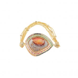 Fire Agate Bracelet Kaina Jewels Dubai